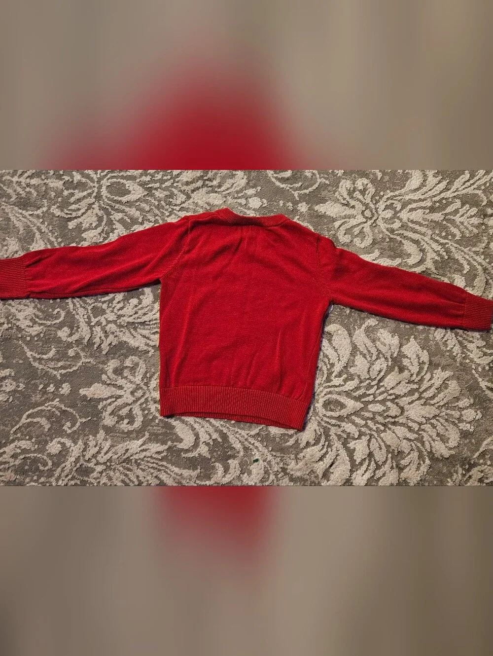 Boys Place Red Crewneck Sweater